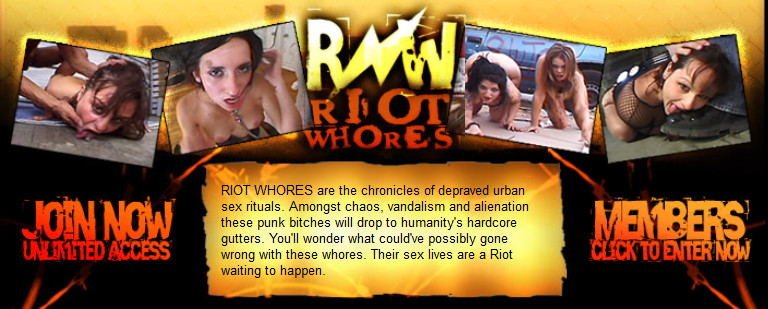 RiotWhores SiteRip, More Scenes of Brutal Sex