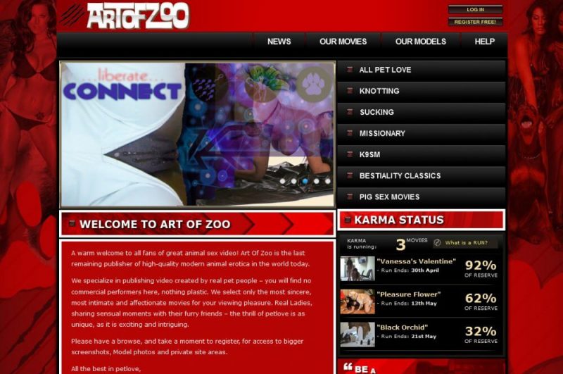 ArtOfZoo SiteRip - 56 Videos